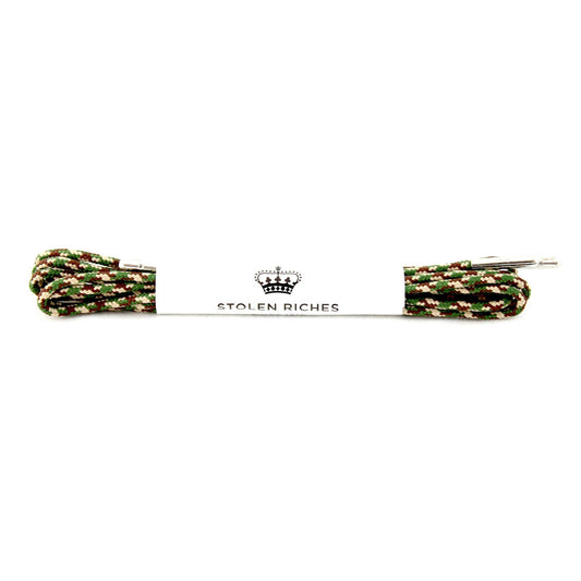 Camo Green - Dress Shoelace