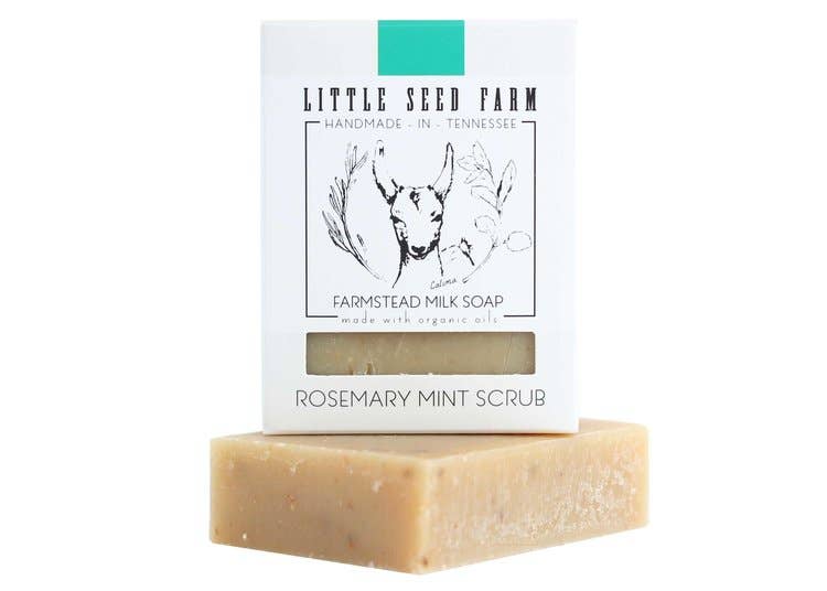 Rosemary Mint Bar Soap - Exfoliating & Energizing