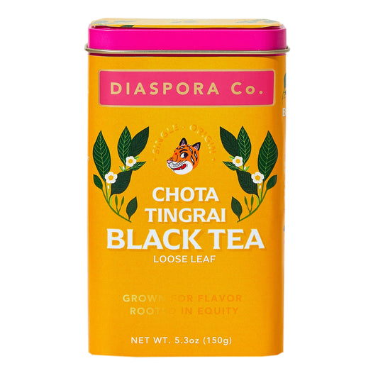 Chota Tingrai Black Tea  - Large Tin - Diaspora Co