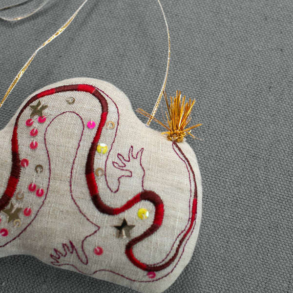 Year of the Dragon - Cotton and Lavender Filled Ornament