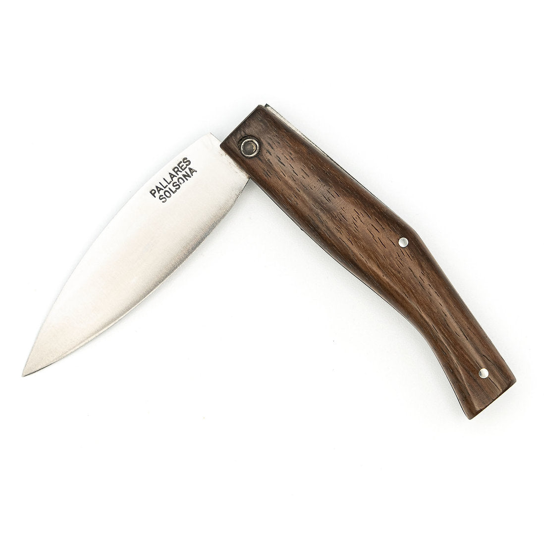 Busa Rosewood Handle Pocket Knife - Stainless Steel Blade