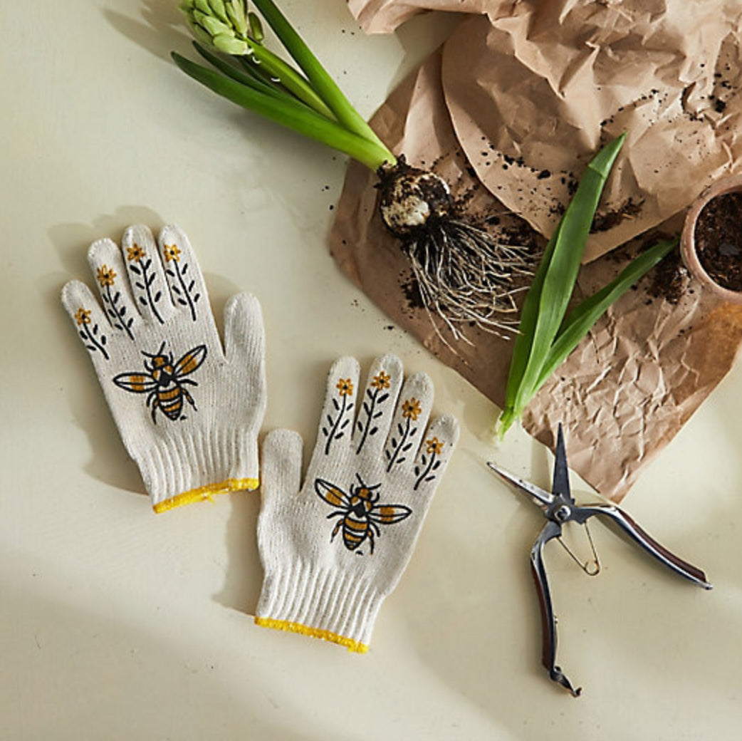 Bee Gardening Gloves - My Little Belleville