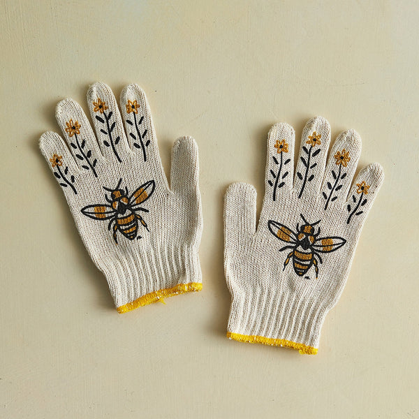 Bee Gardening Gloves