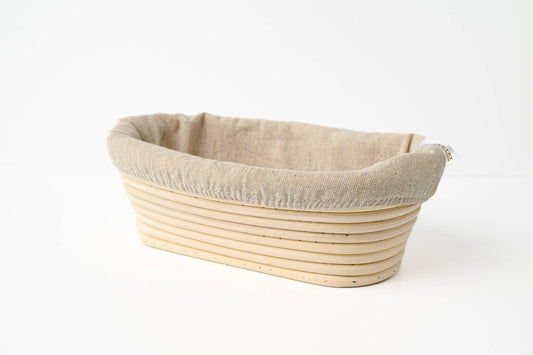 Oval Proofing Basket with Liner