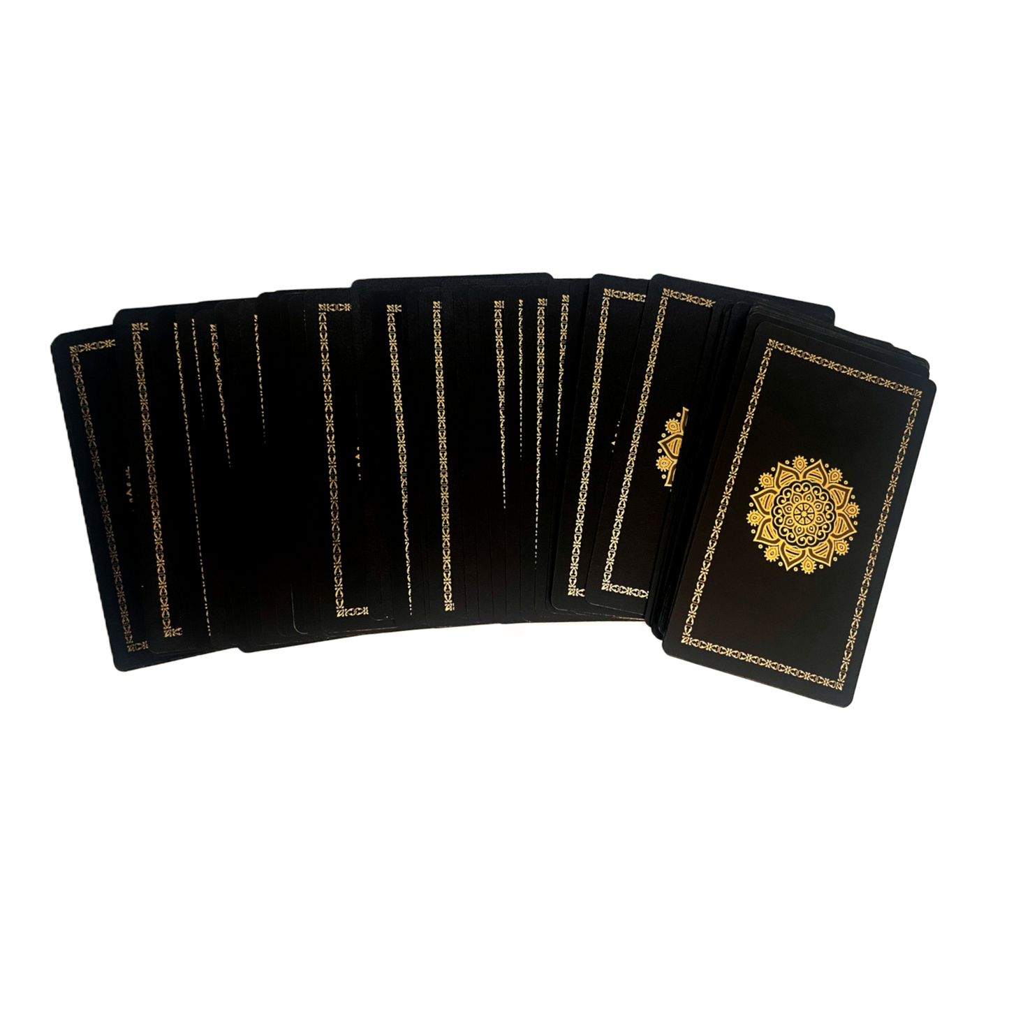 Gold Foil Tarot Deck - Premium Waterproof PVC Cards & Guide