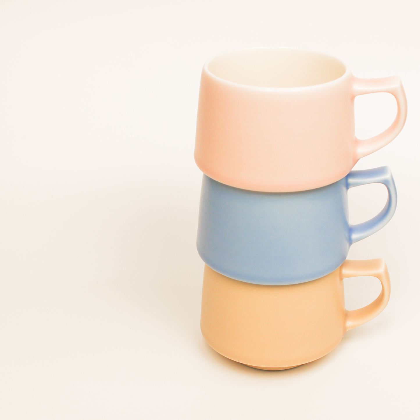 Orange Aroma Stacking Mug - Japanese Ceramic - Origami