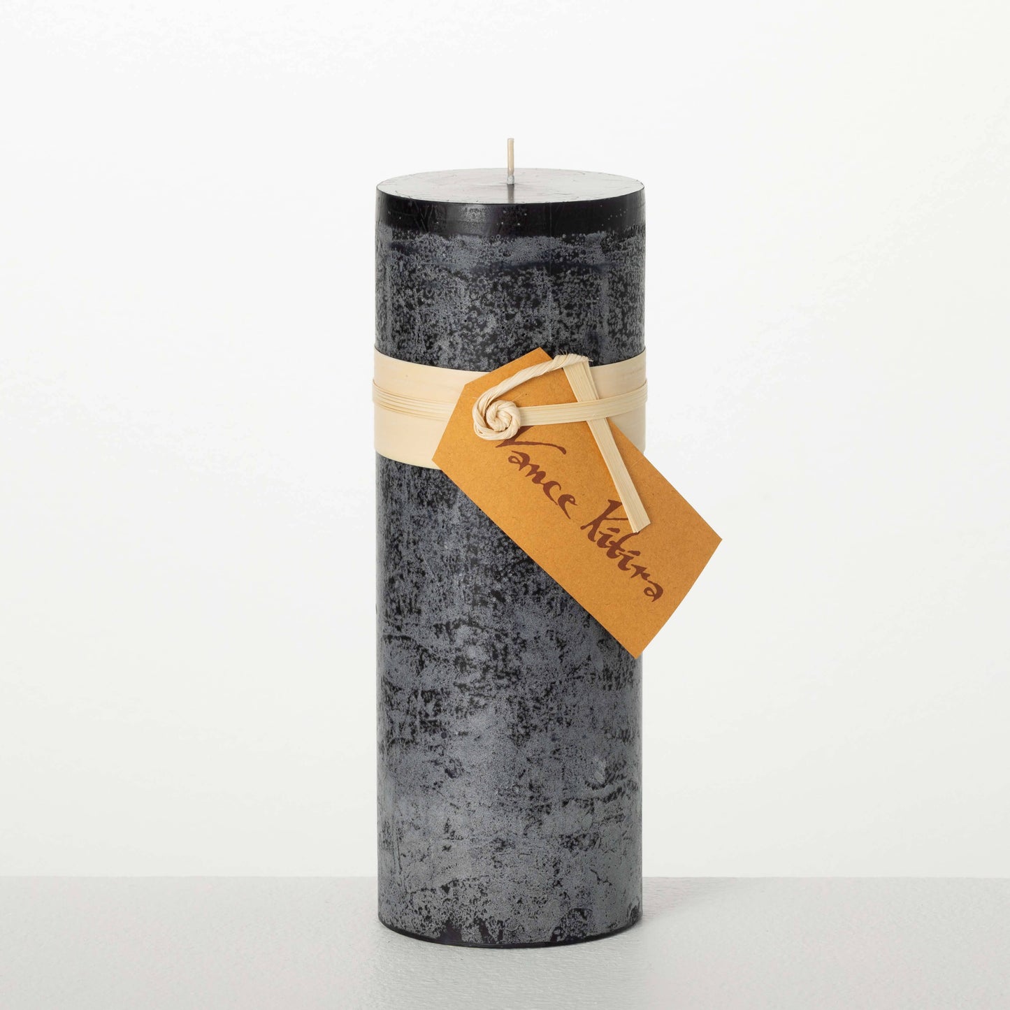 9" x 3" - Pillar Candle - Black