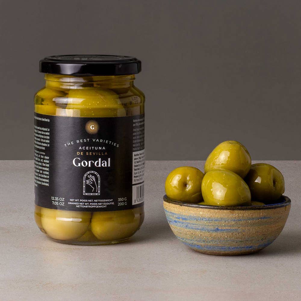 Whole Gordal Queen Olives -Triana Olivas