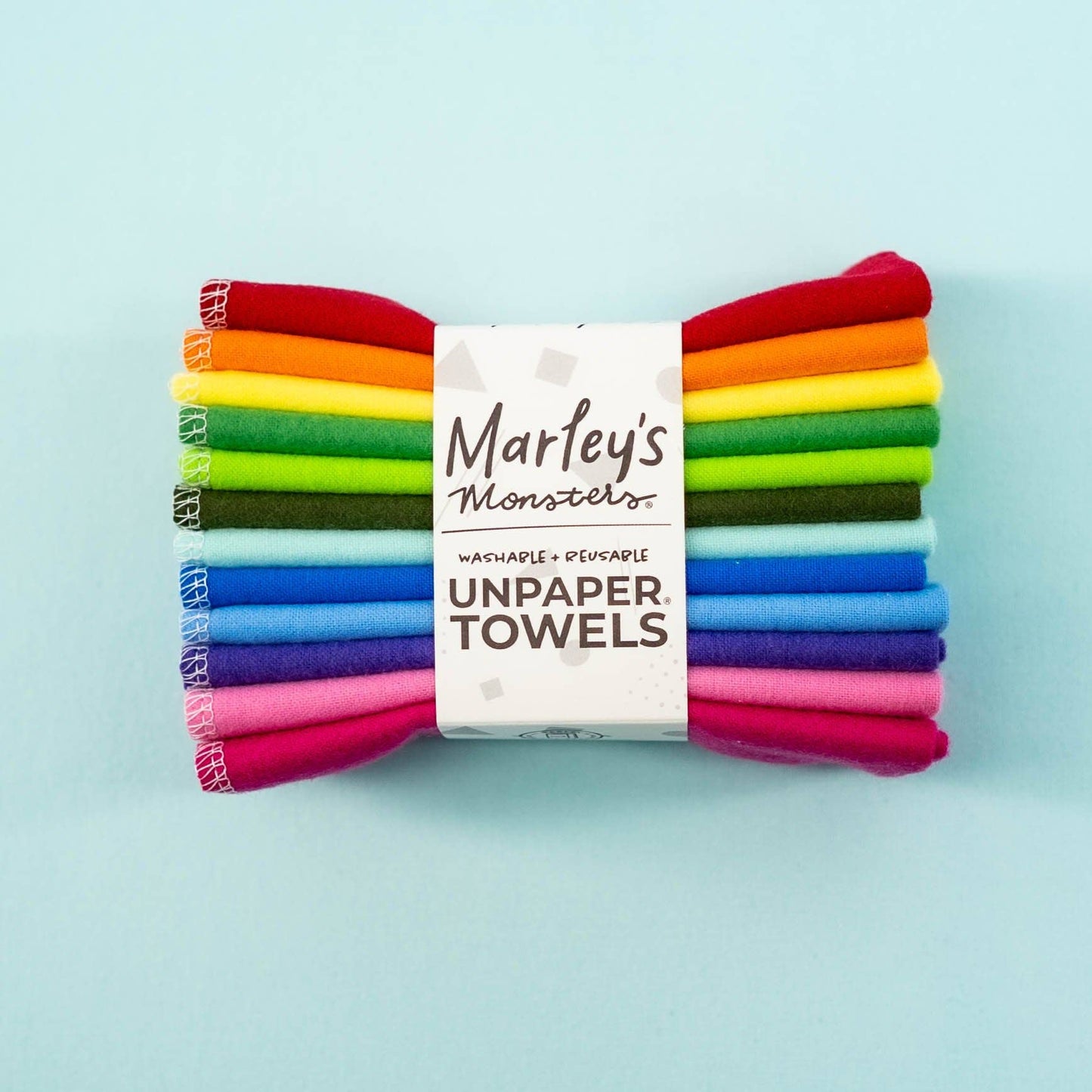 UNpaper® Cloth Towels Refill Pack - Earthy Rainbow - 6 pack