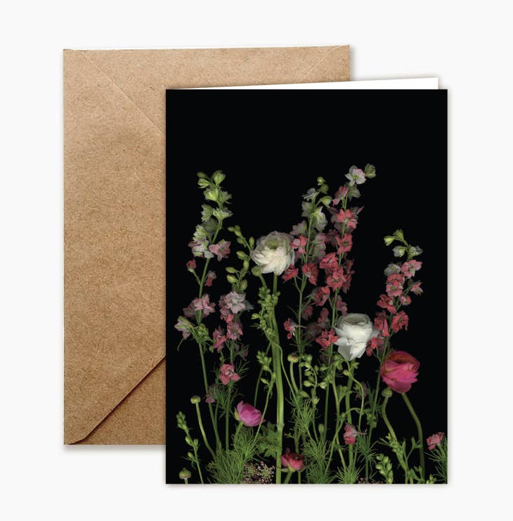 Secret Garden Blank Greeting Card or Full set of 8