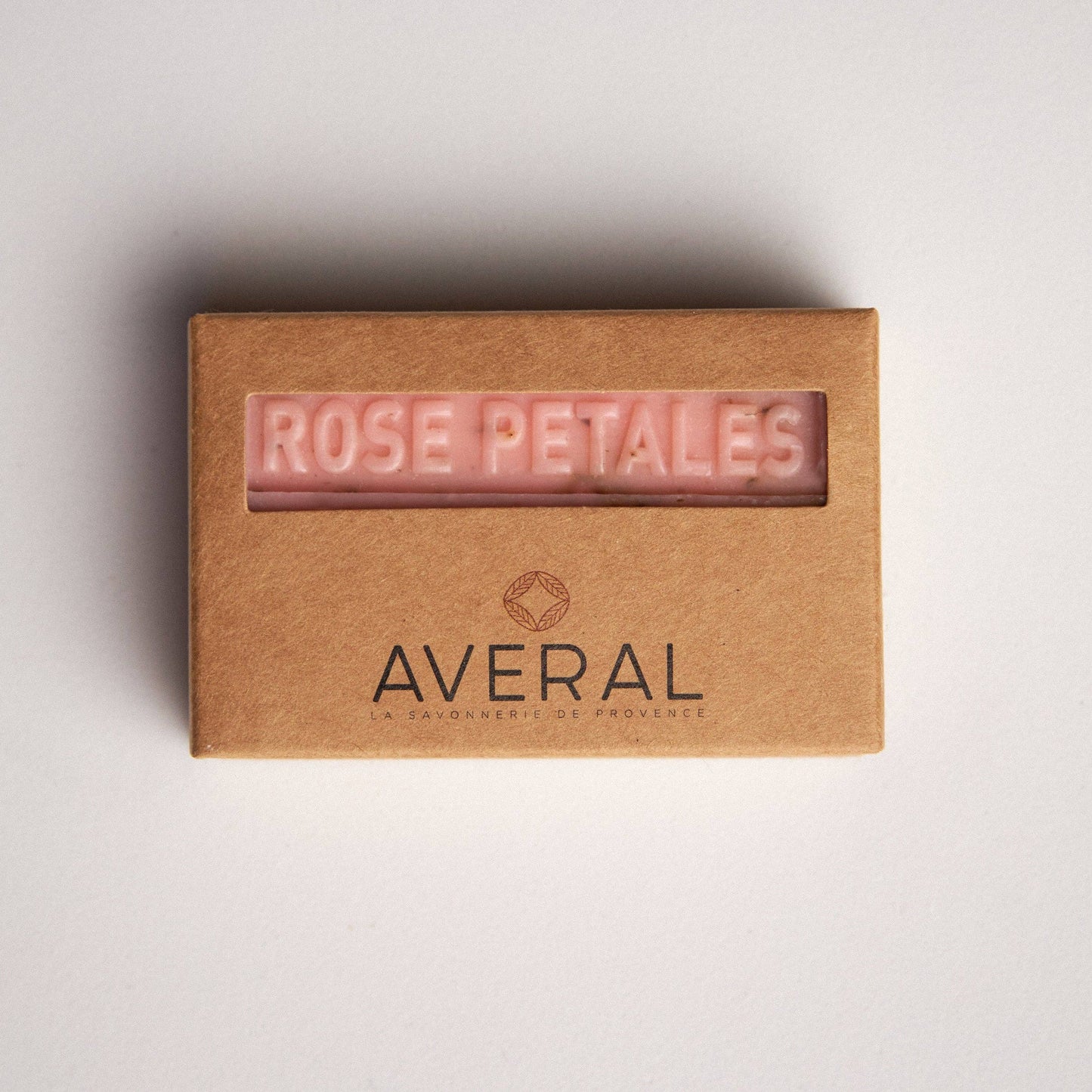 Rose  Exfoliating French Bar  Soap - Averal Savon de Provence