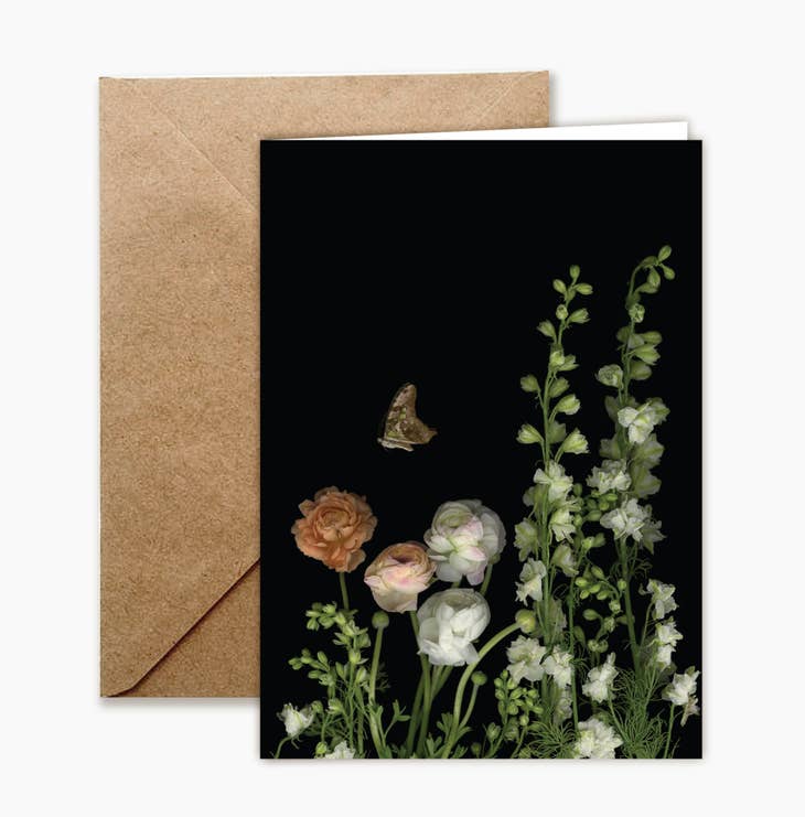 Secret Garden Blank Greeting Card or Full set of 8