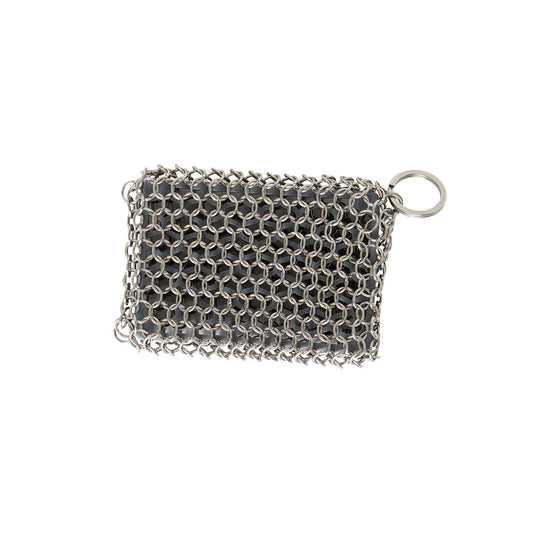 Stainless Steel Cleaning Mesh Scrubber - Cast Iron & Grill Cleaner