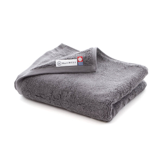 Mokomoko Face Towel - Gray - Hartwell Imabari Japan