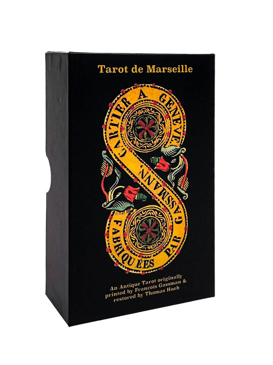 Gassman Tarot de Marseille & Guide | Linen Finish | c. 1840|