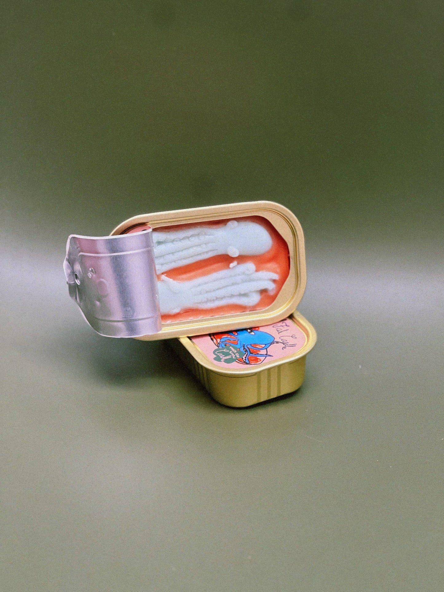 Tinned Fish Candle - Tomato Leaf