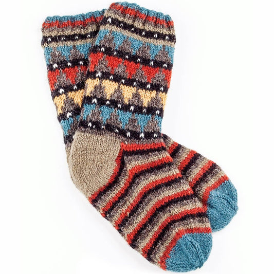 Women's Wool Knit Socks - Spirit Natural