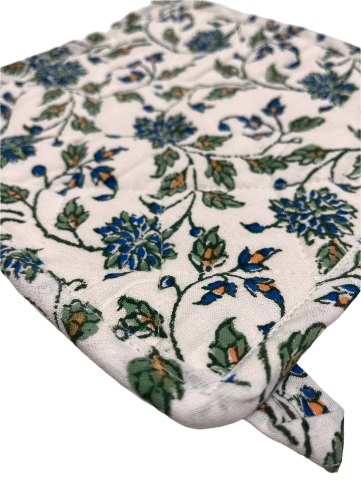 Oven Potholder - Country Garden Green