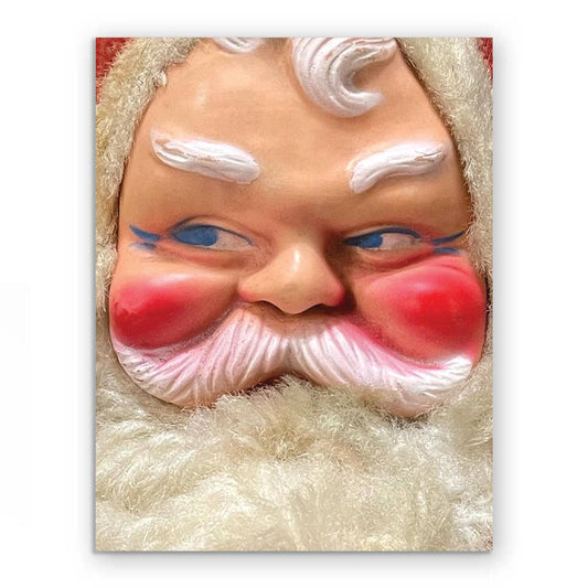 Santa Doll Holiday Greeting Card