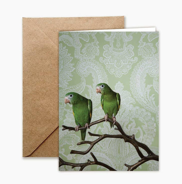 Birds of a Feather Blank Greeting Card or Full Set of 8