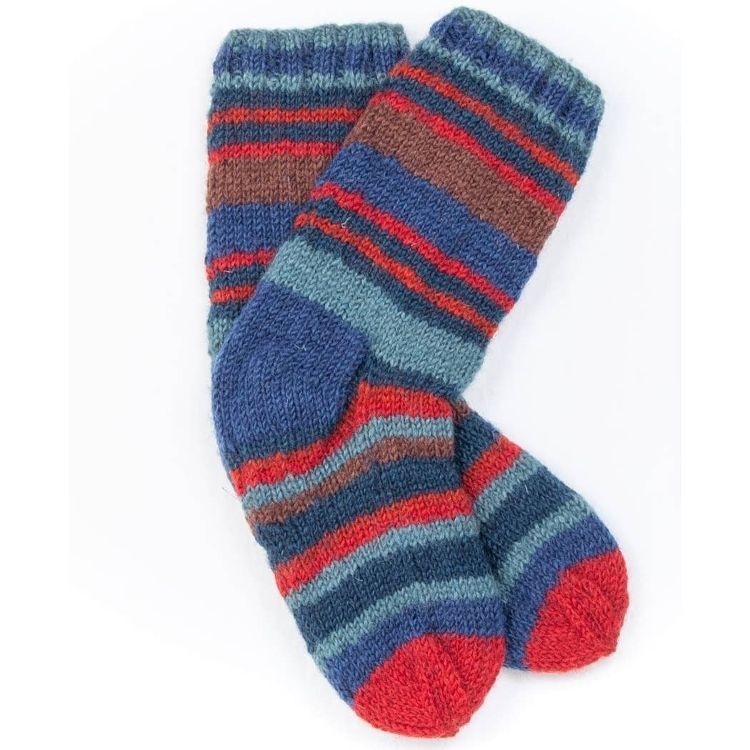 Men's Wool Knit Socks - Sammy Natural