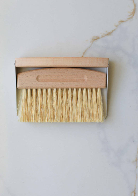 Mini Broom and Dustpan Set - Sisal Bristles