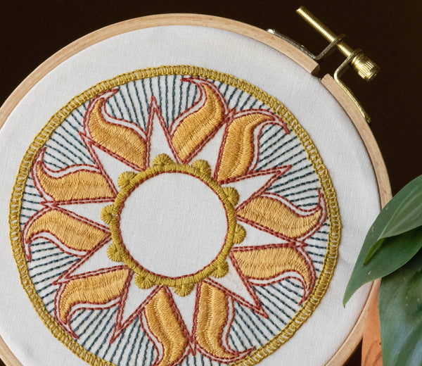 Embroidery Kit - Aegean Sunrise