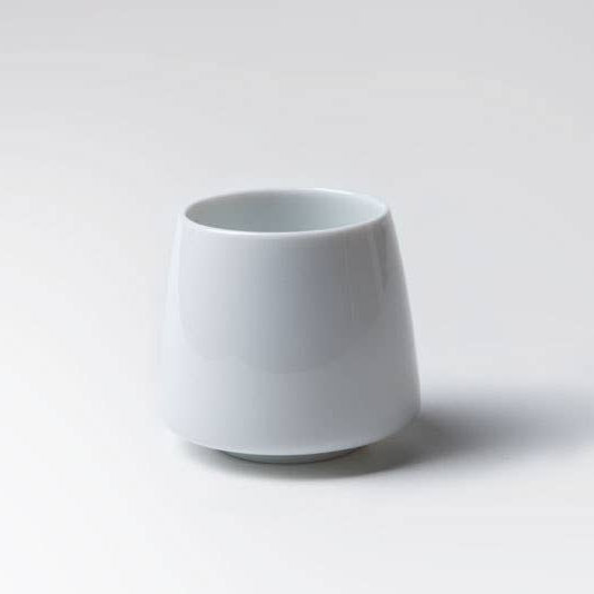 White Aroma Flavor Cup - Japanese Ceramic - Origami