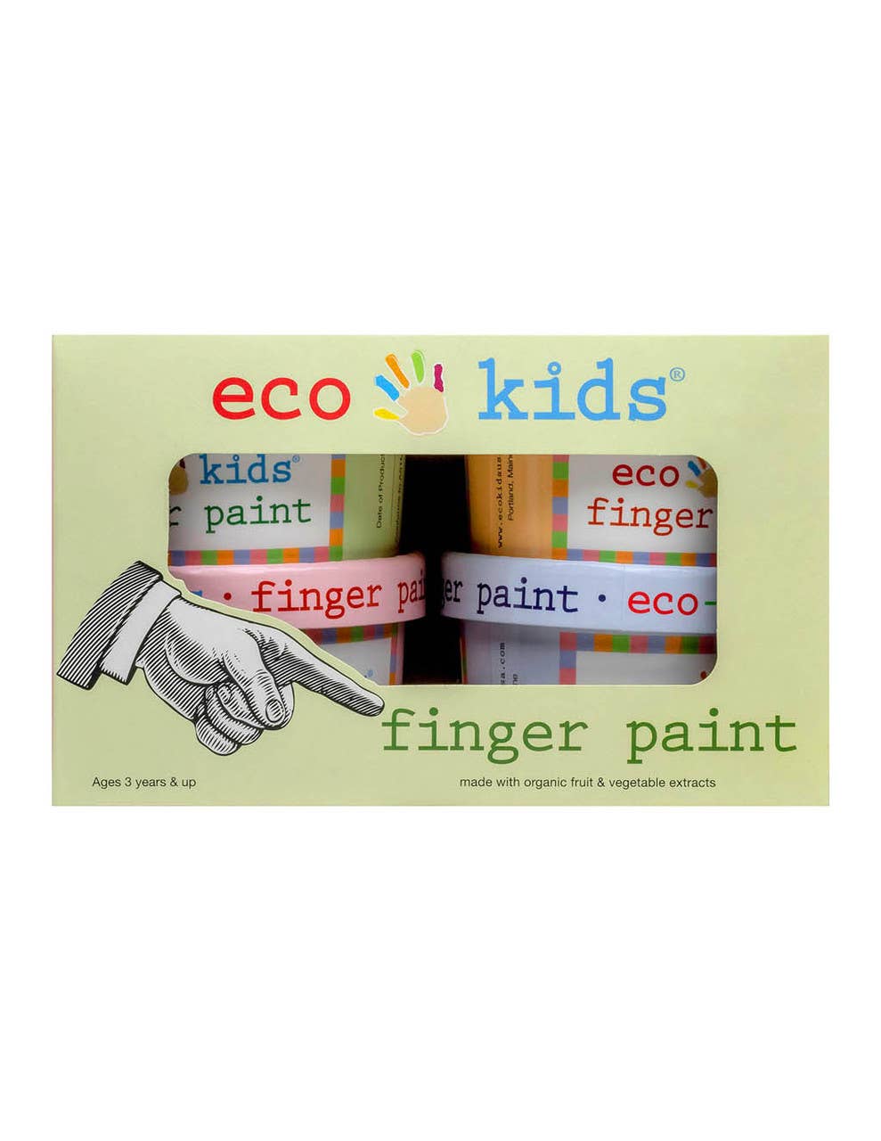 Finger Paint Set - All Natural Kid Friendly