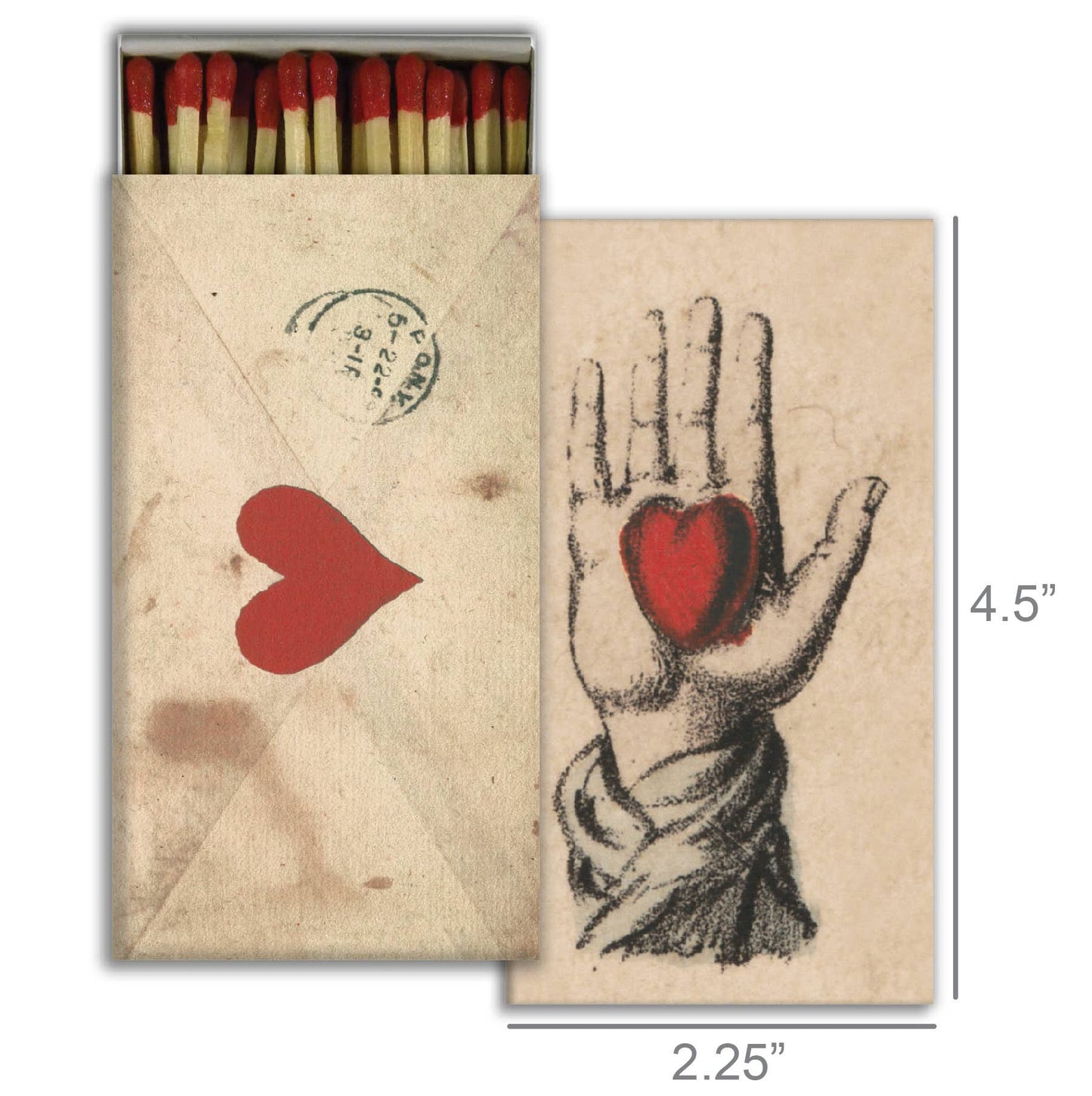 Match - Love Letter, Hand with Heart