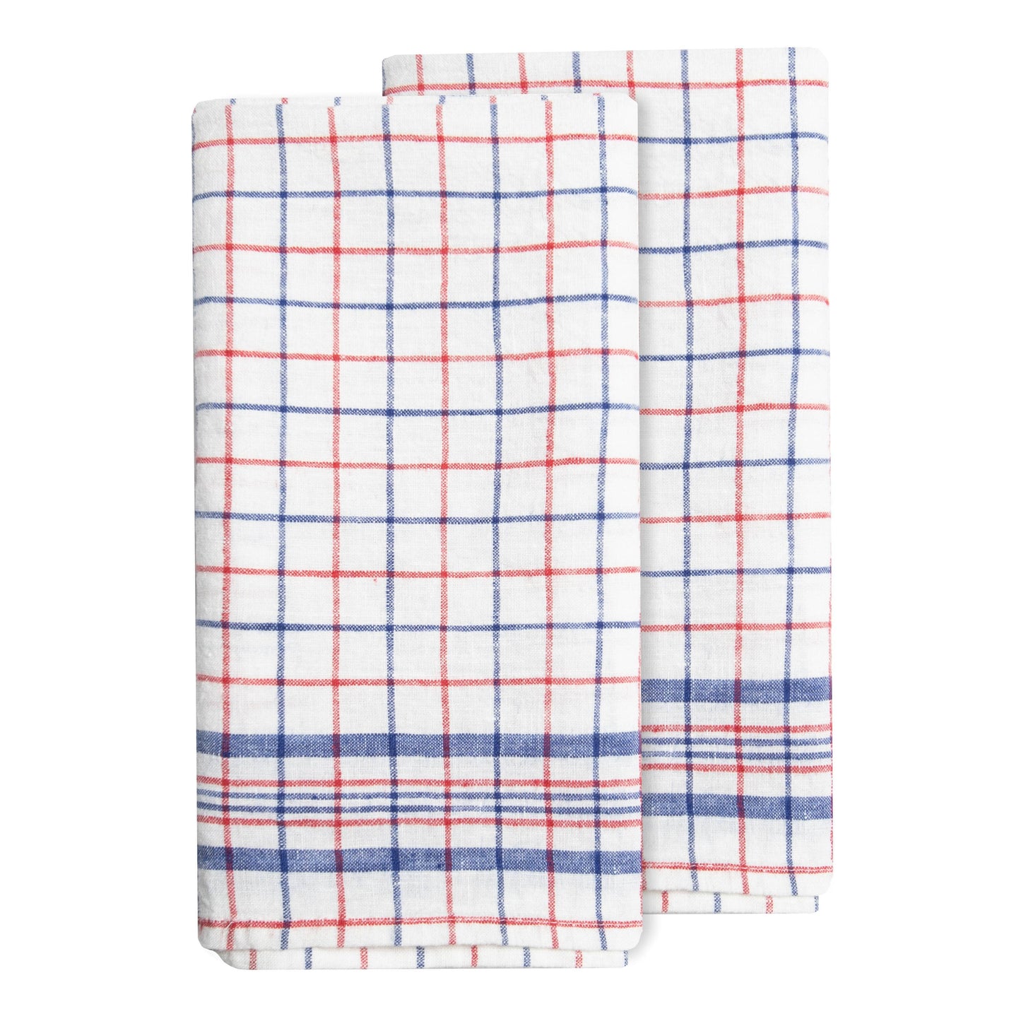 Bistro Tea Towel 20x30 - Blue & Red