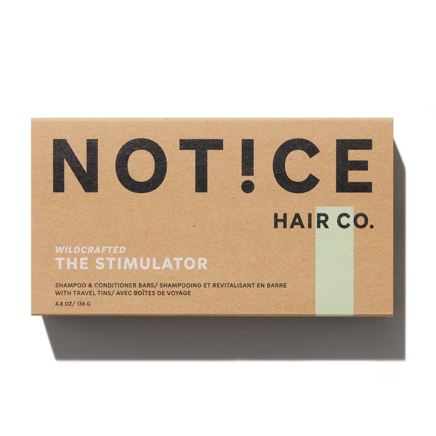 Stimulator Shampoo & Conditioner Bar Travel Set for Oily & Fine Hair