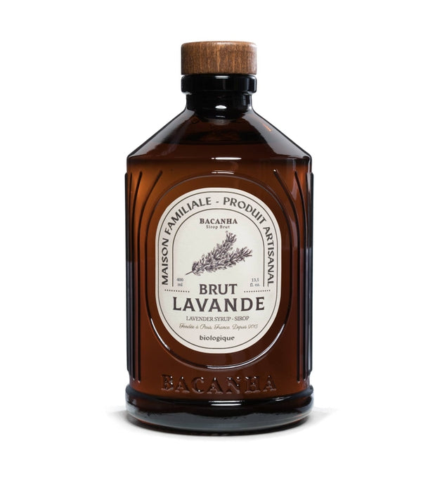 Bacanha Raw Lavender Syrup - Organic - 13.5 oz.