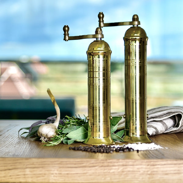 Brass Pepper Grinder - Pepper Mill