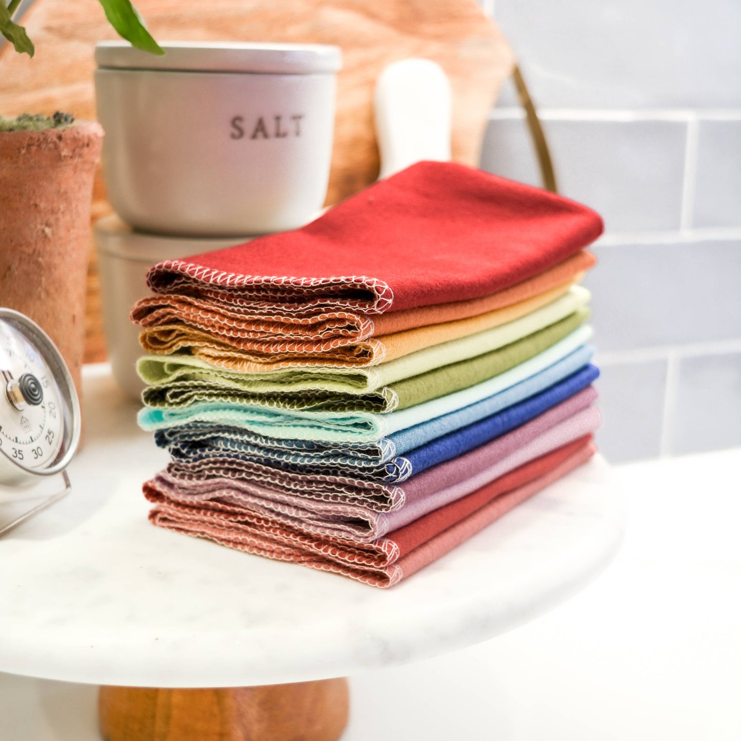 UNpaper® Cloth Towels - 12 Sheet Roll - Earthy Rainbow