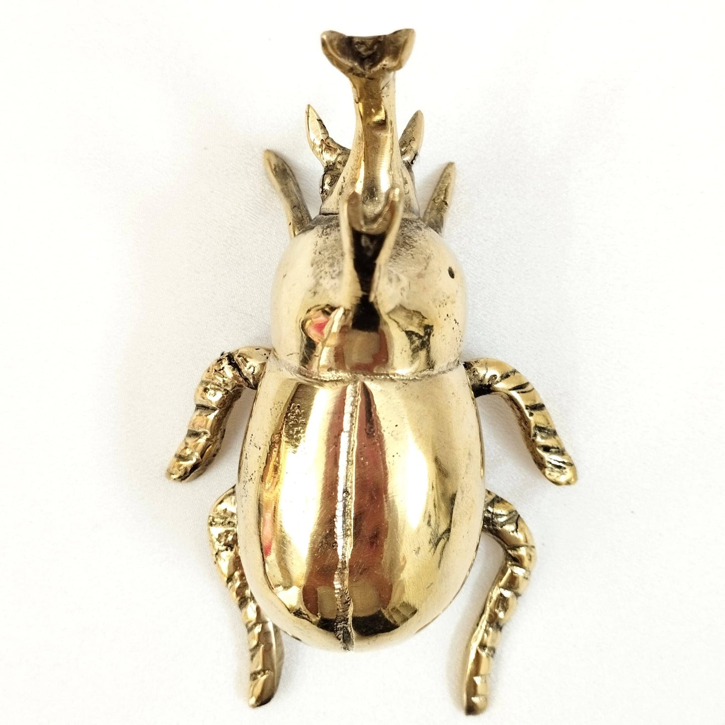 Bottle Opener Beetle Rhinoceros - Decorative Brass Figurine