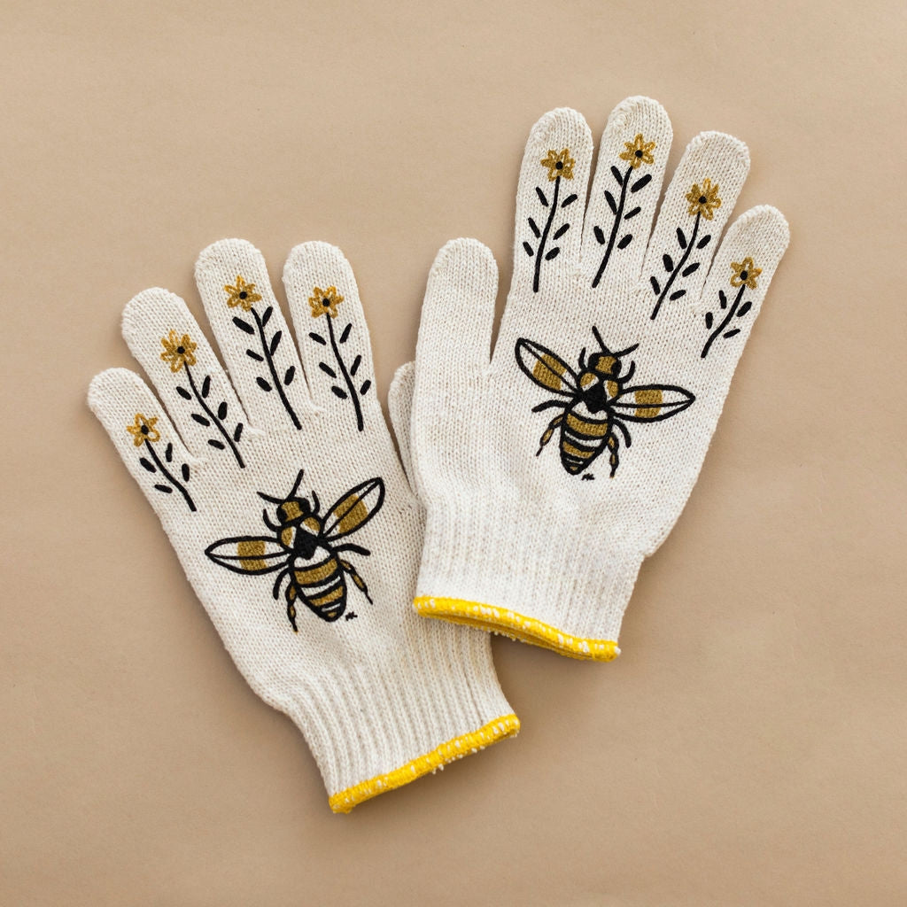 Bee Gardening Gloves - My Little Belleville