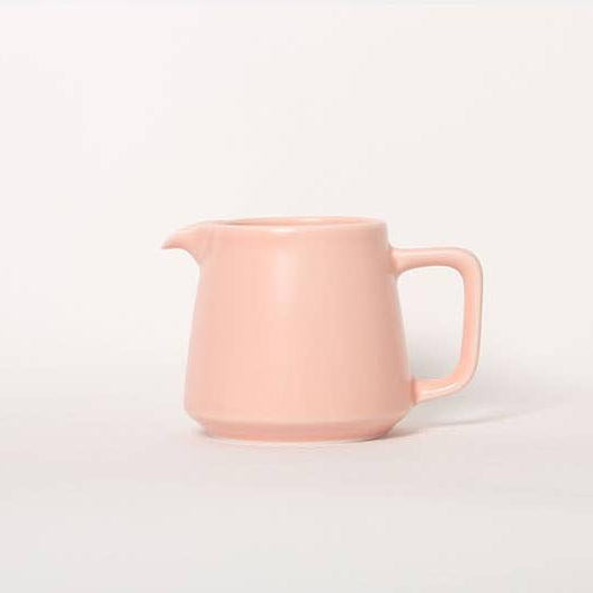 Matte Pink Ceramic Coffee Server  - Japanese Ceramic - Origami