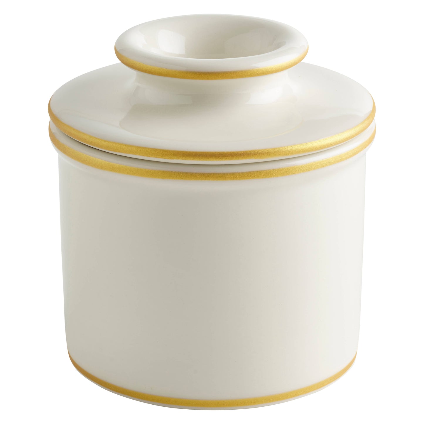 The Original Butter Bell® Crock - Le Bistro Gold Trim