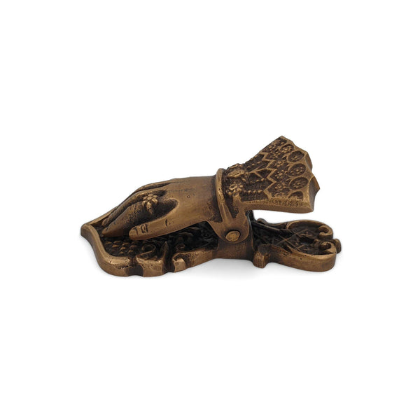Brass Hand Small: Antique Gold