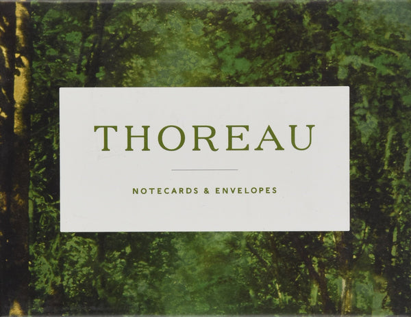 Thoreau Notecards - Set of 12 Cards and Envelopes