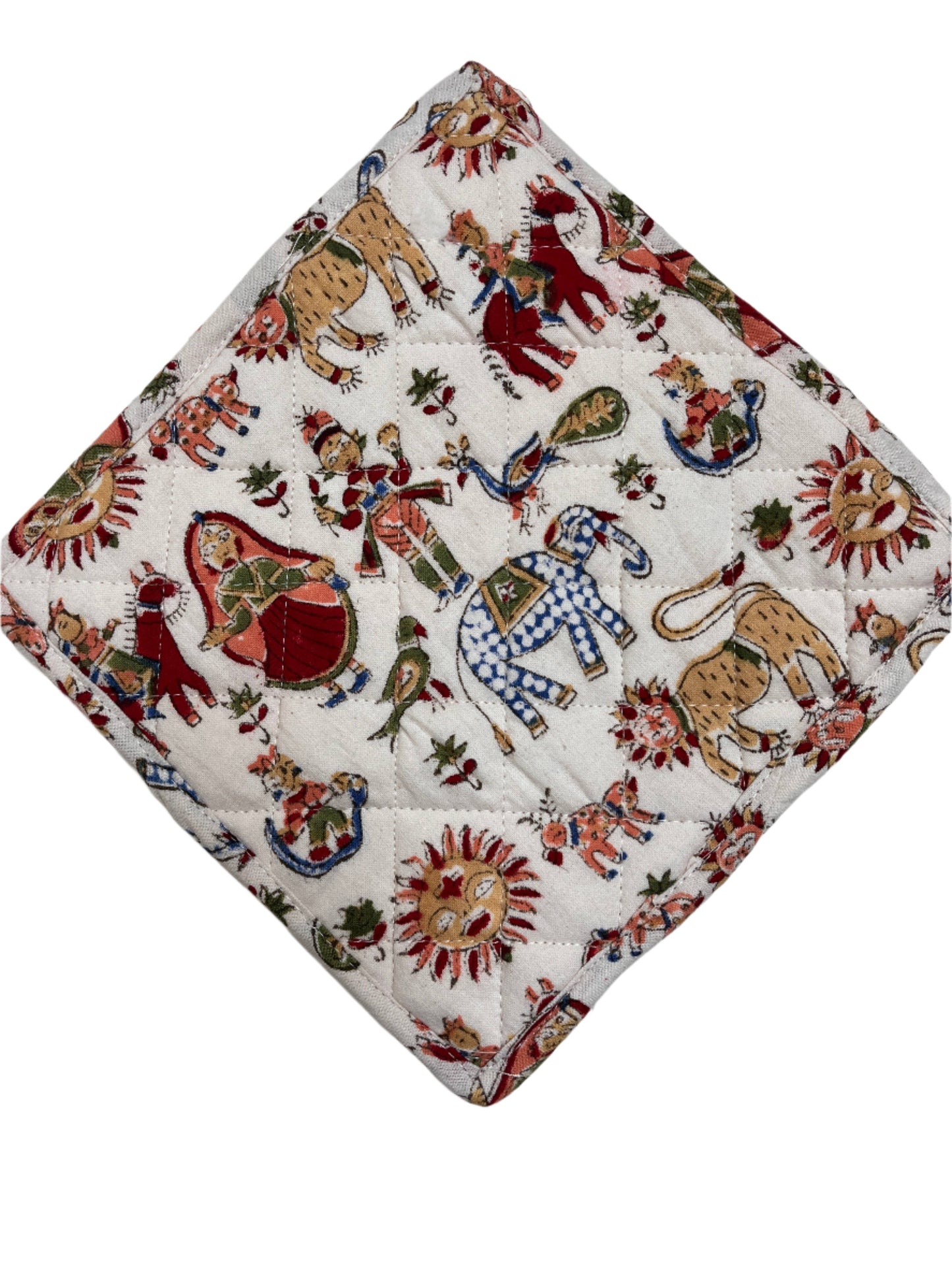 Oven Potholder - Carnival Summer