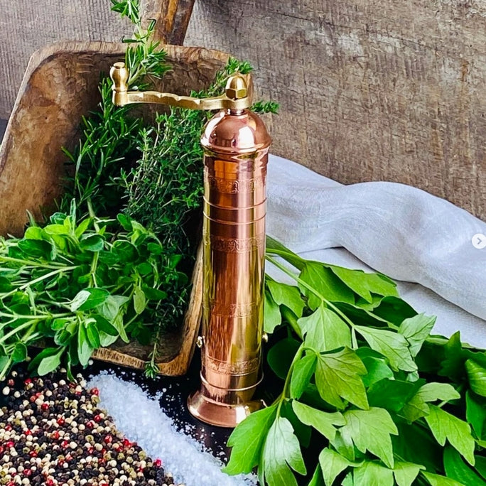 Copper Pepper Mill - Pepper Grinder