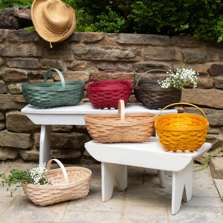 Large Woodbury Basket - Latte