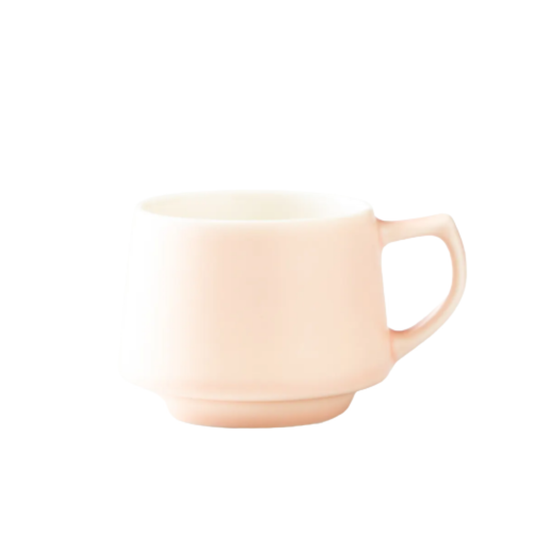 Matte Pink Aroma Stacking Mug - Japanese Ceramic - Origami