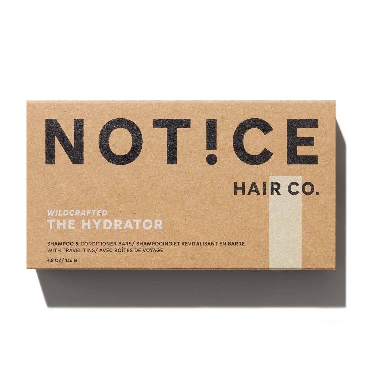 Hydrator Shampoo & Conditioner Bar Travel Set for Dry & Curly Hair