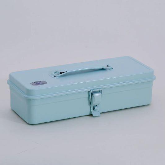 Toyo - Steel Toolbox with Top Handle and Flat Lid T-320 - Ameico Glacier