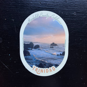 Trinidad, CA - Humboldt County 3.75x5 Inch Sticker