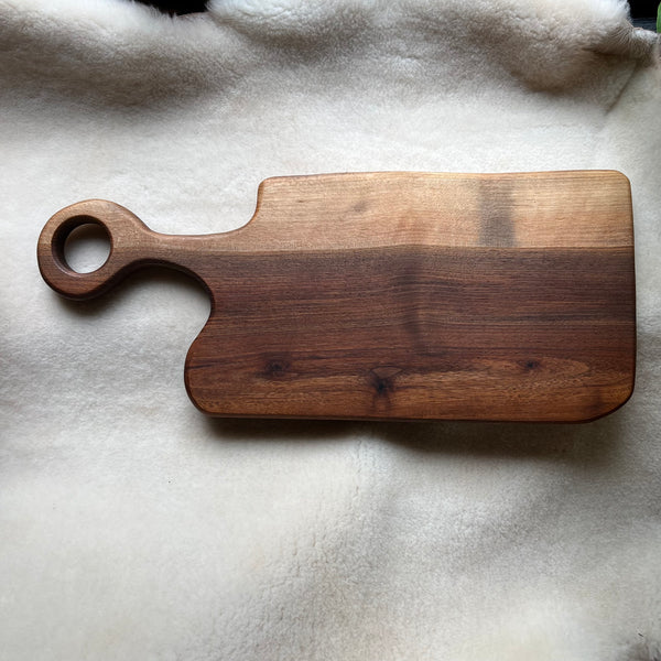 Claro Walnut Rustic Serving and Cutting Board