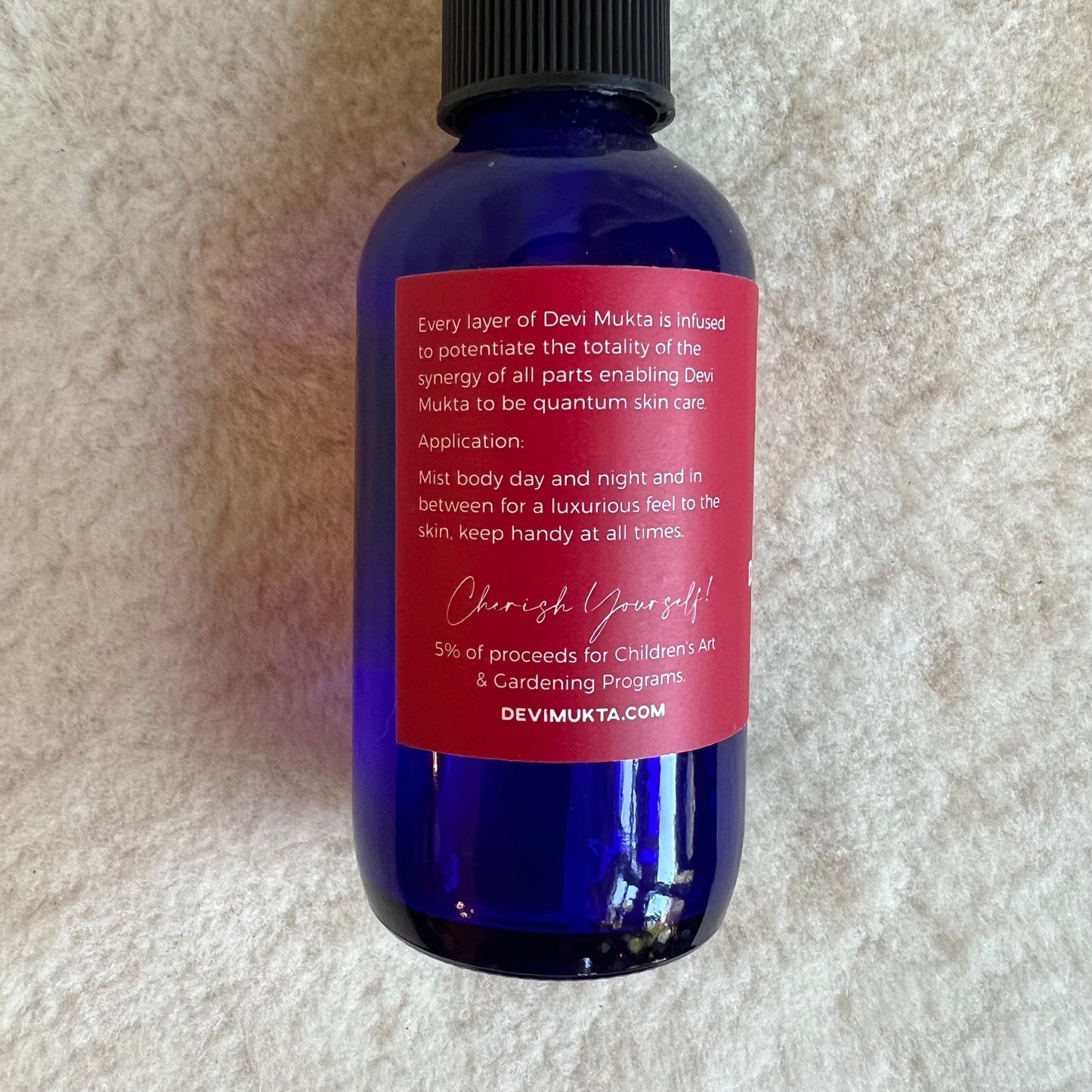 Ruby Gem Body Spray - Grounded Manifestation